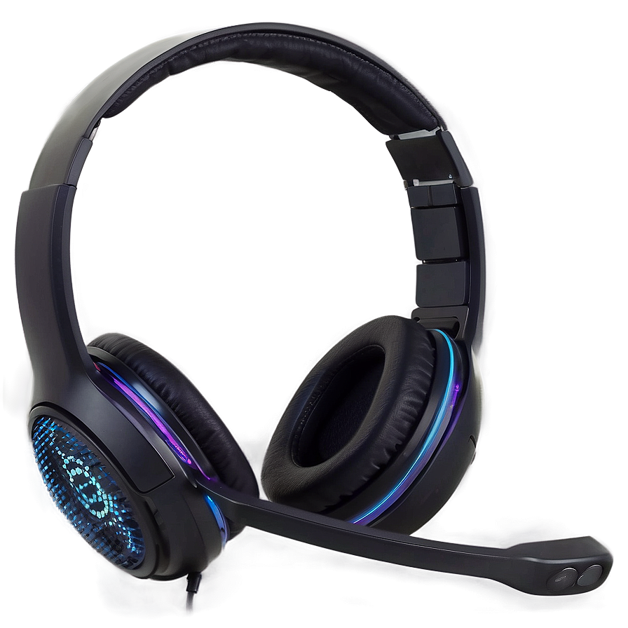 Foldable Gaming Headset Png 05252024 PNG image