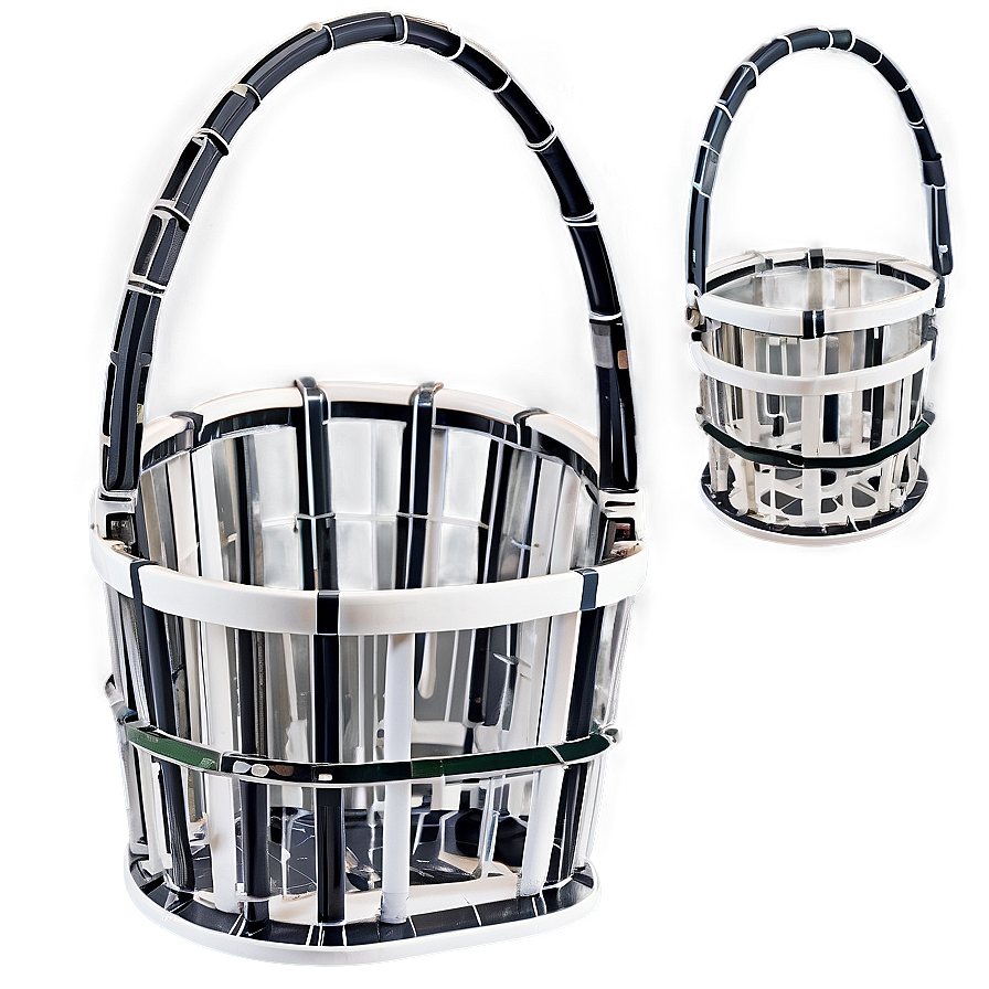 Foldable Shopping Basket Png 06272024 PNG image