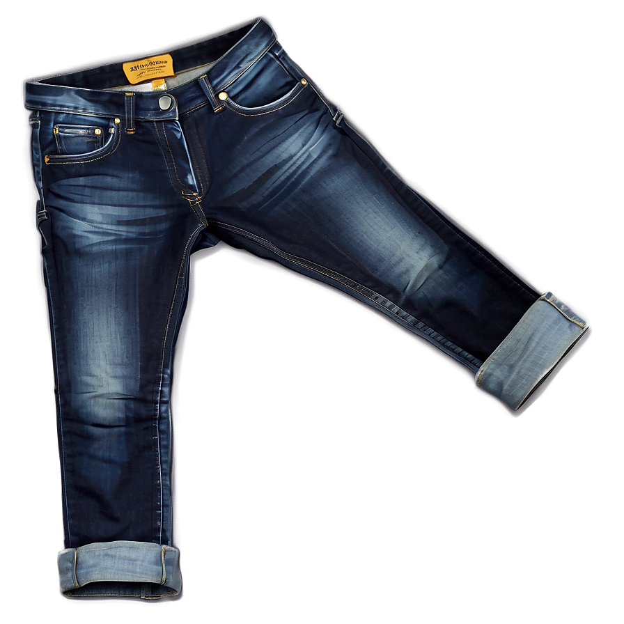 Folded Designer Jeans Png Pkv PNG image