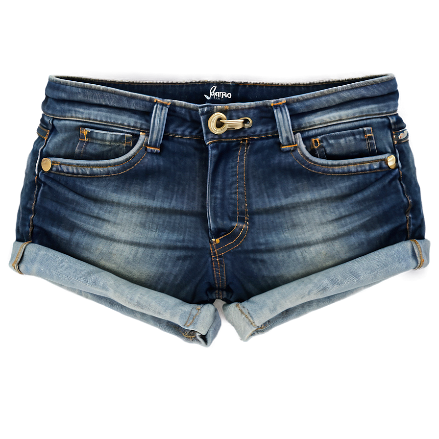 Folded Hem Jorts Png Ety PNG image