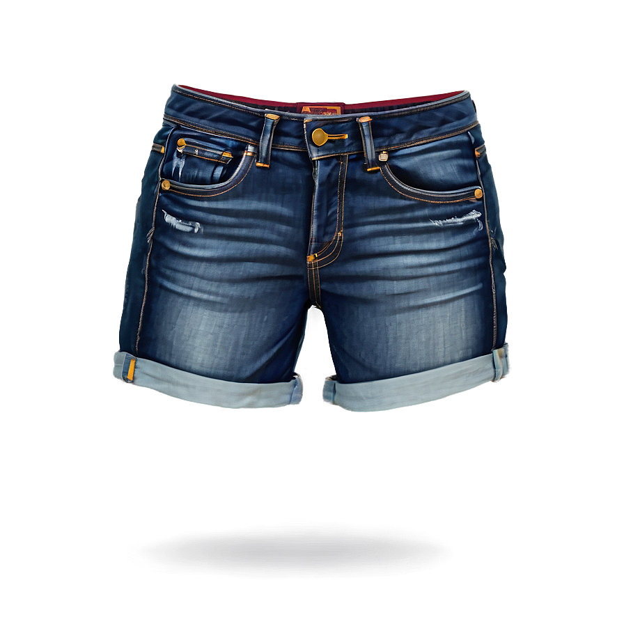 Folded Hem Jorts Png Run86 PNG image