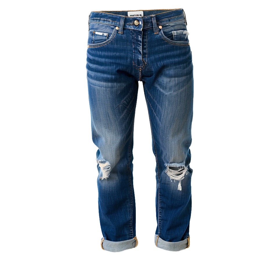 Folded Jeans C PNG image