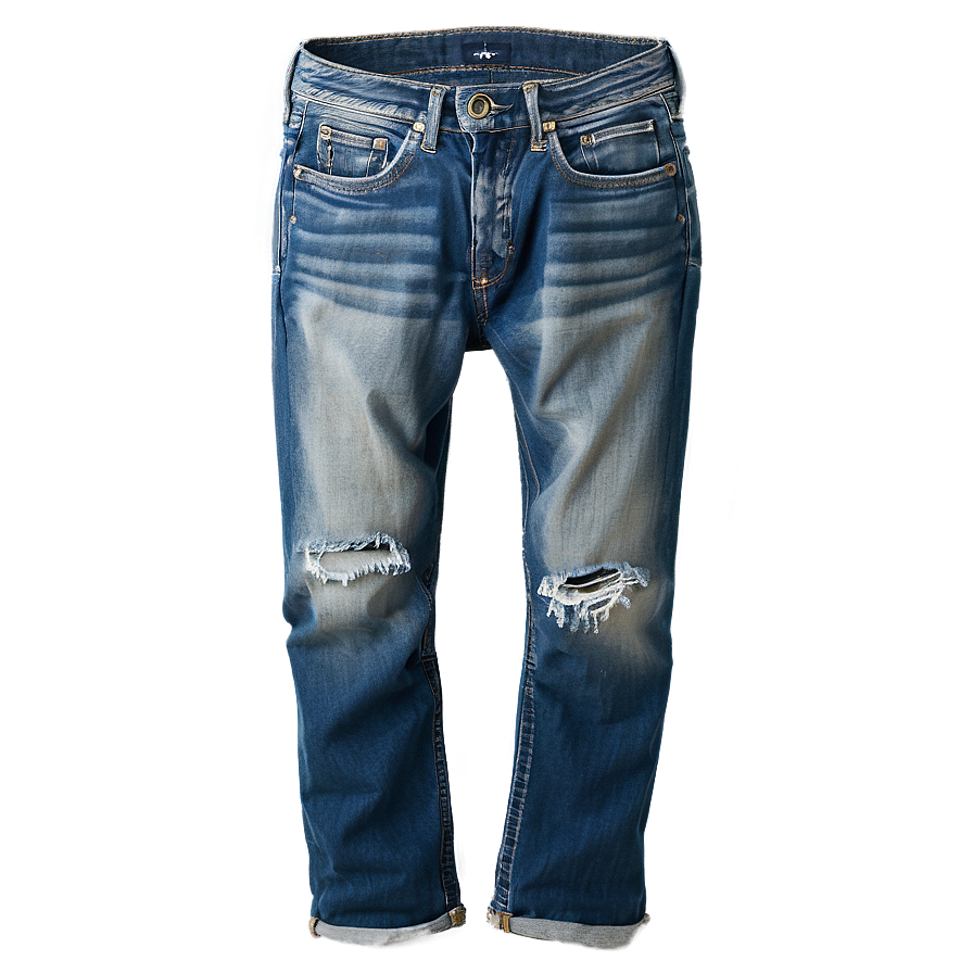 Folded Jeans Top View Png Bpo89 PNG image