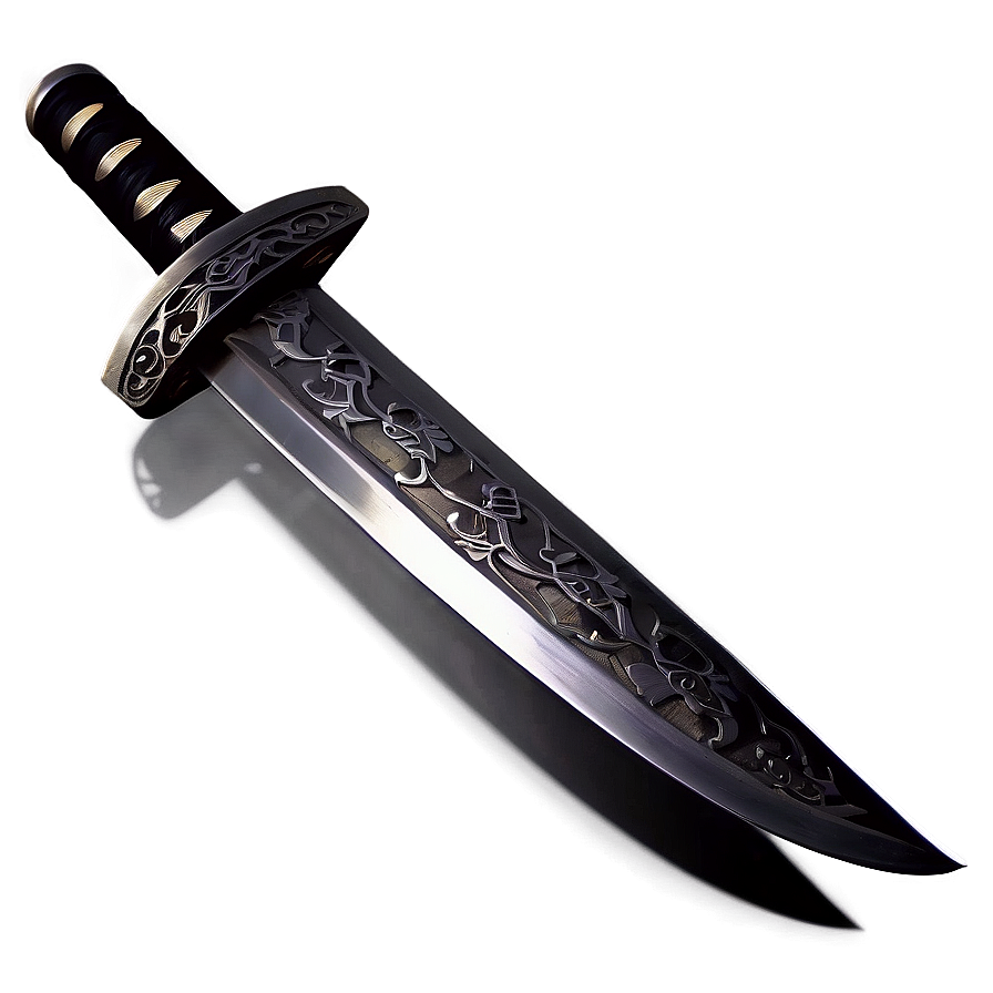 Folded Steel Katana Png 05252024 PNG image