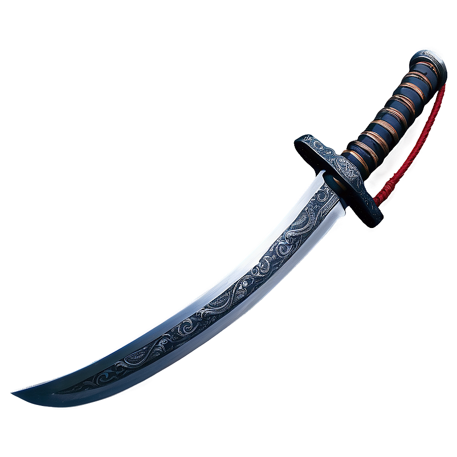 Folded Steel Katana Png 05252024 PNG image