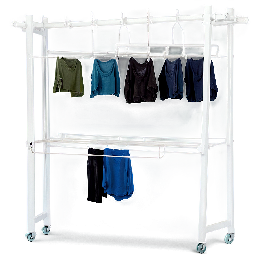 Folding Clothes Rack Png Rlh10 PNG image