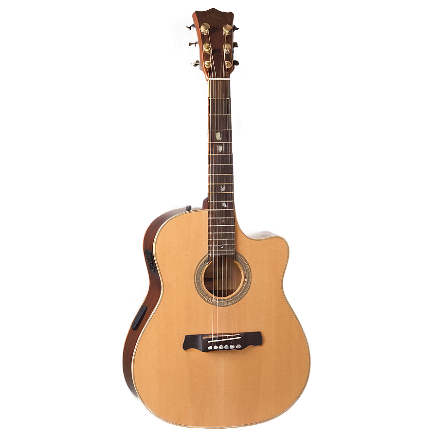 Folk Guitar Png 05032024 PNG image