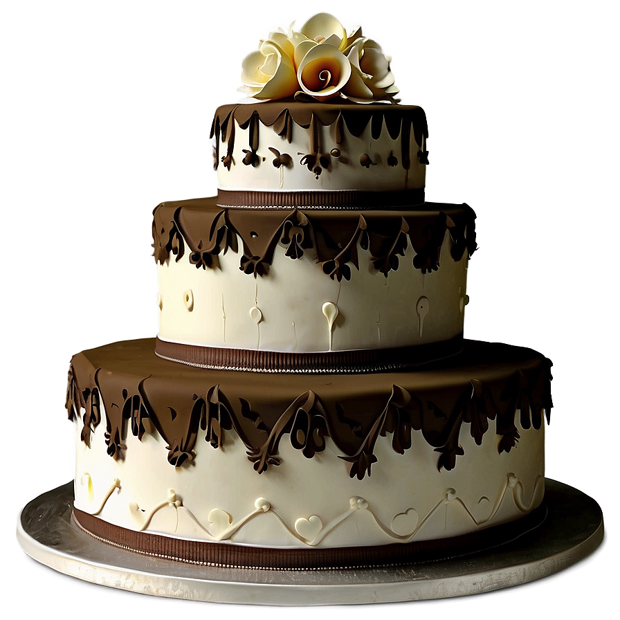 Fondant Wedding Cake Png Vei PNG image