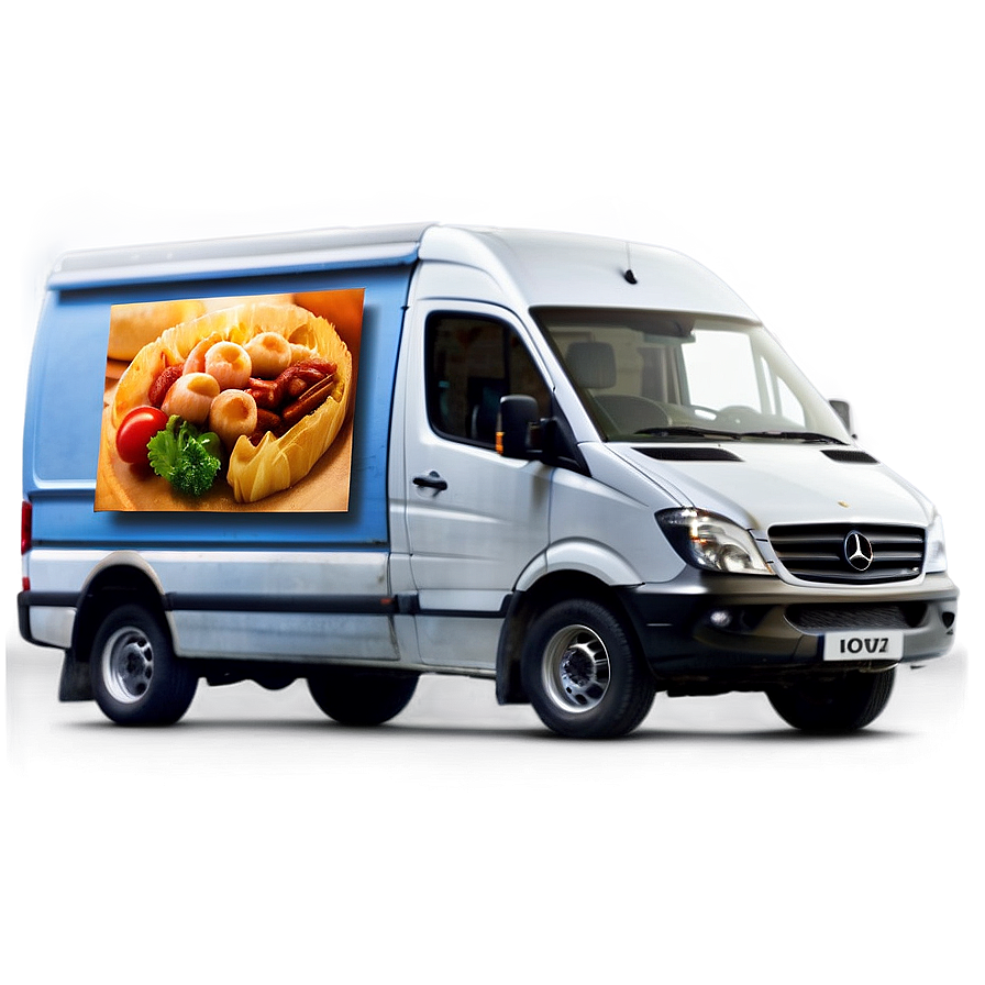 Food Delivery Van Png 67 PNG image