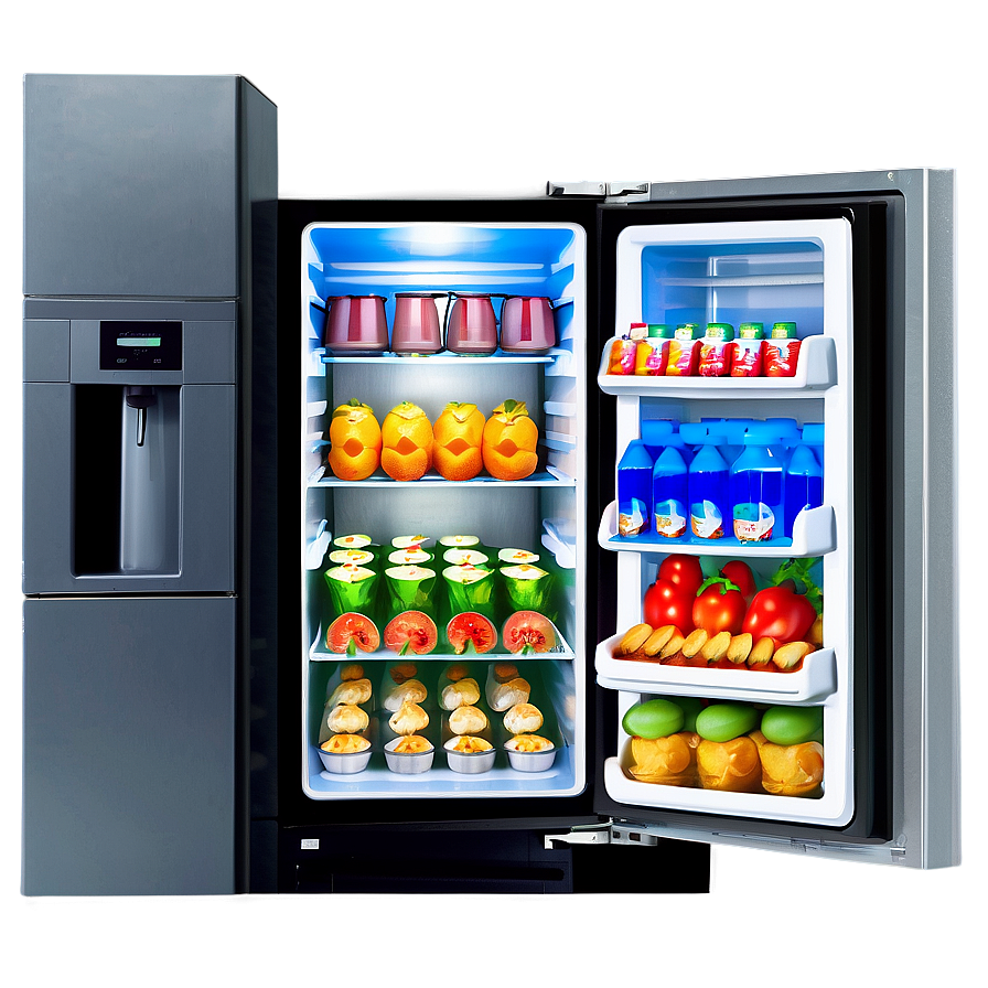 Food Showcase Fridge Png Nub1 PNG image