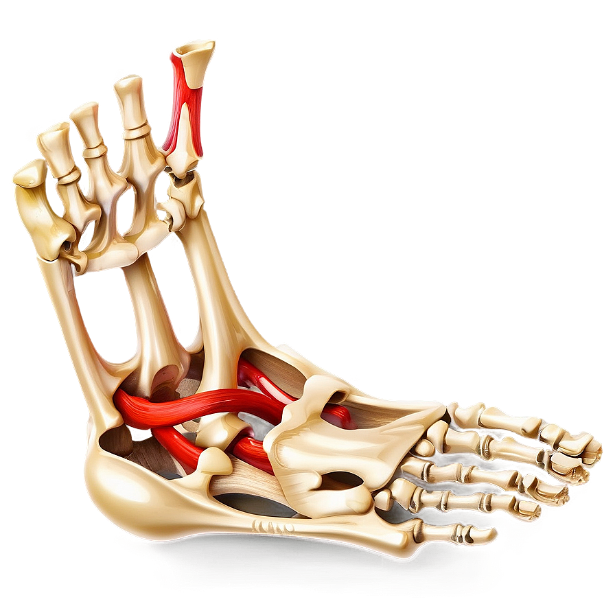 Foot And Ankle Bones Structure Png 40 PNG image