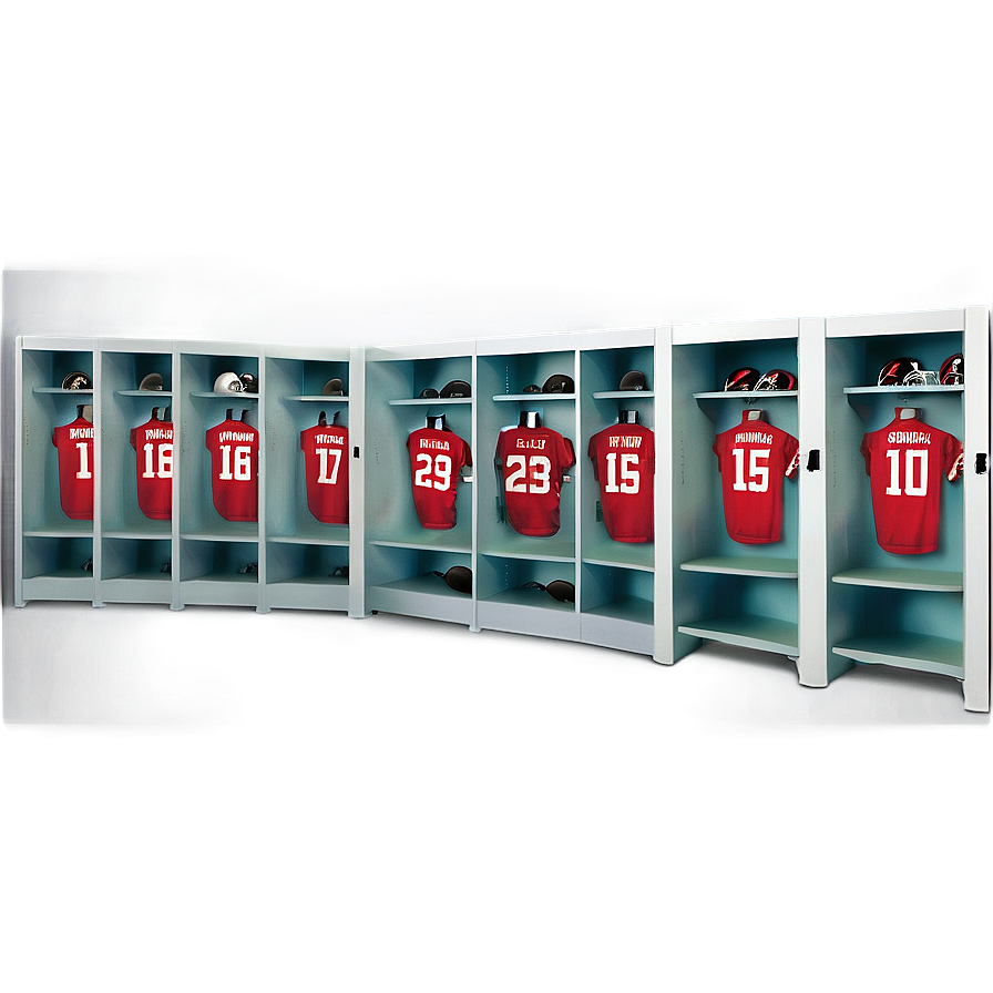 Football Locker Room Png 04292024 PNG image