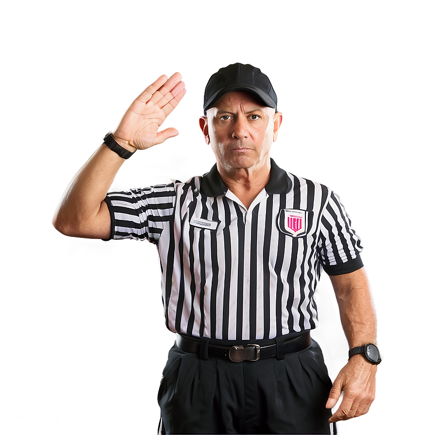 Football Referee Signals Png Gji51 PNG image