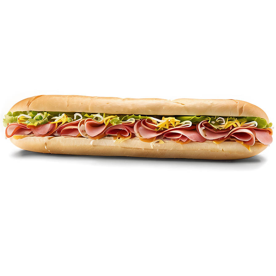 Footlong Sub Sandwich Png 86 PNG image