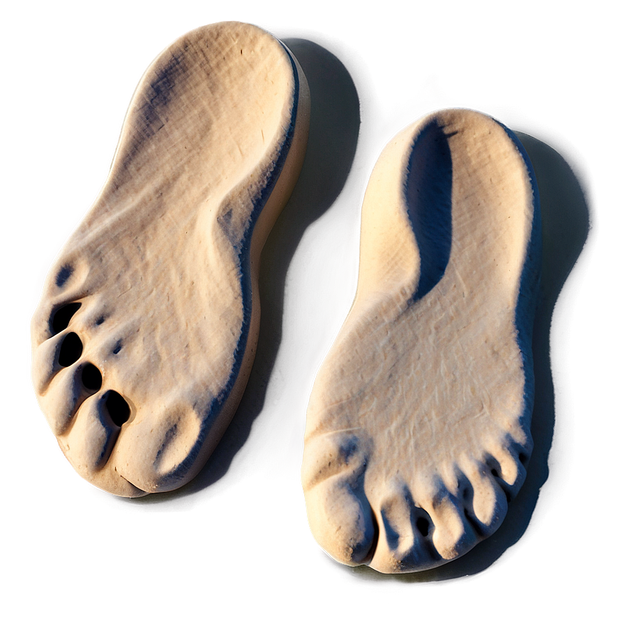 Footprints In Sand Png Ujn PNG image