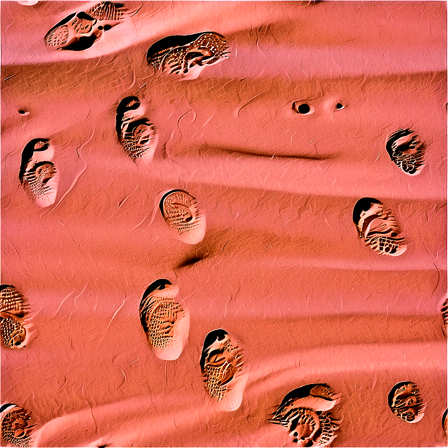 Footprints In Sandy Beach Png 95 PNG image