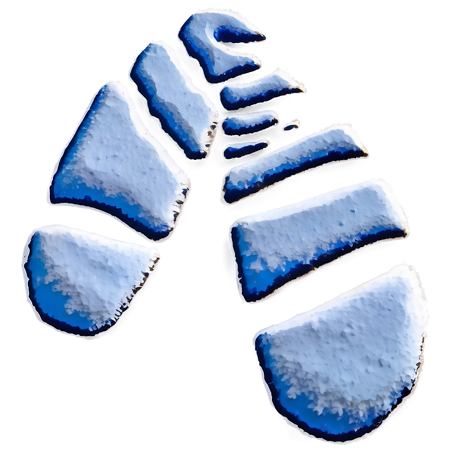 Footprints In Snow Path Png 76 PNG image