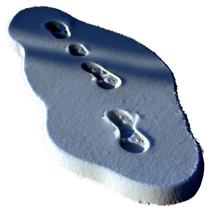 Footprints In Snow Path Png 9 PNG image