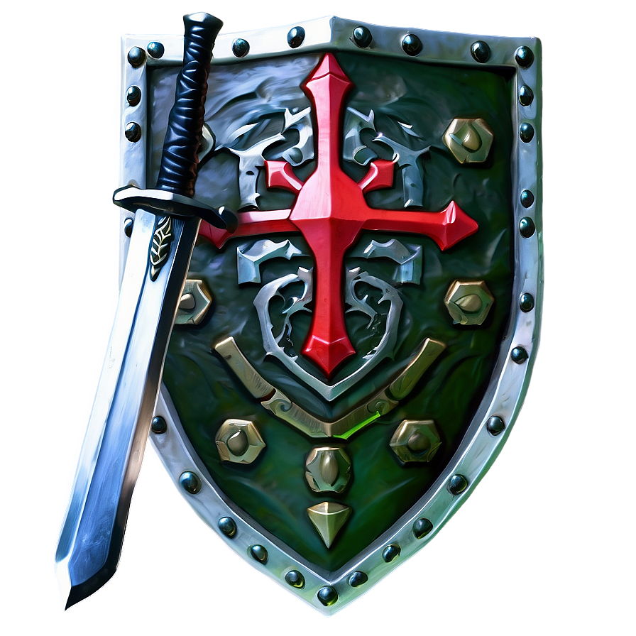 Forbidden Sword And Shield Png 06252024 PNG image