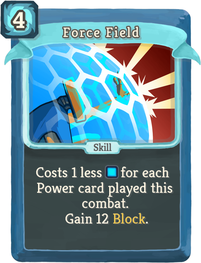 Force Field Card Illustration PNG image