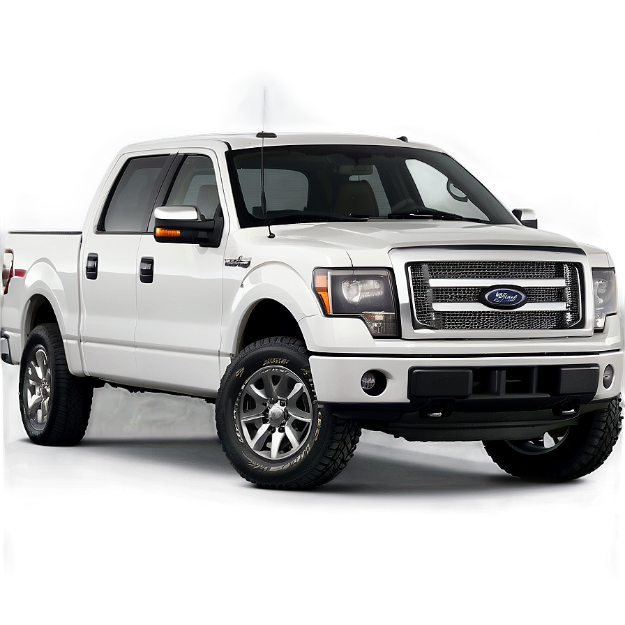 Ford F150 Oxford White Png 06212024 PNG image