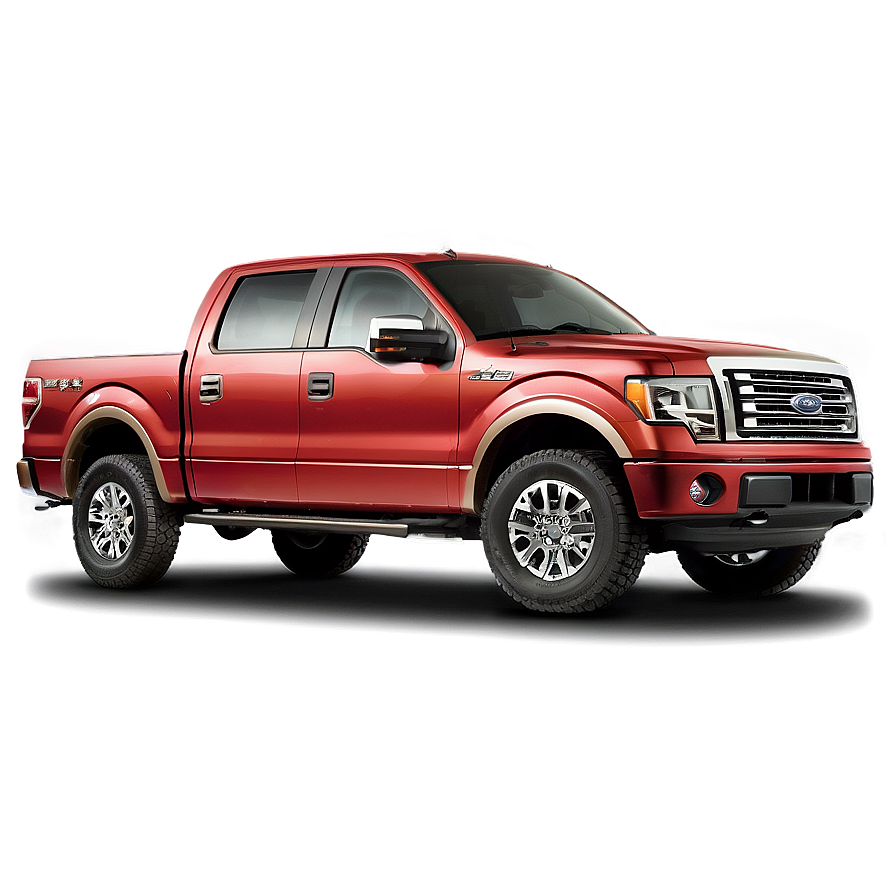 Ford F150 Rapid Red Metallic Png Feh PNG image