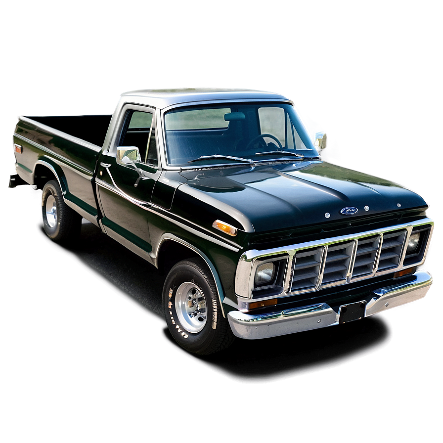 Ford Truck Classic Design Png Xec28 PNG image