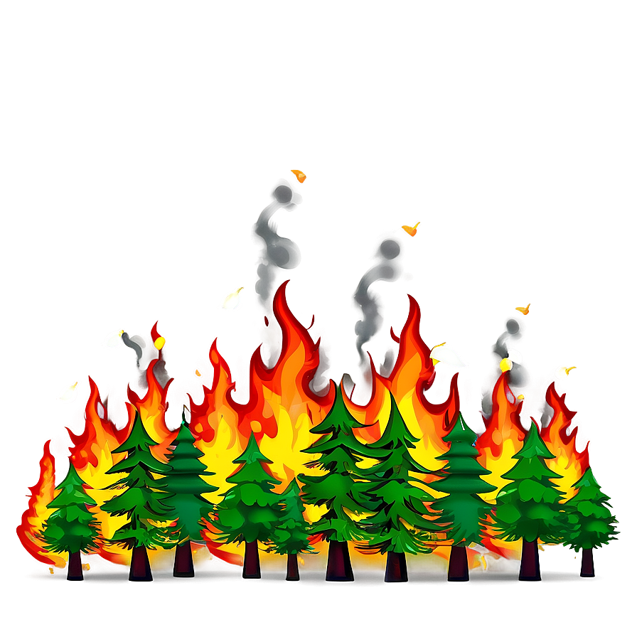 Forest Fire Clipart Png 33 PNG image