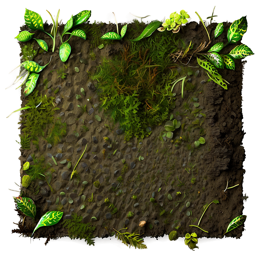 Forest Floor Dirt Texture Png 2 PNG image