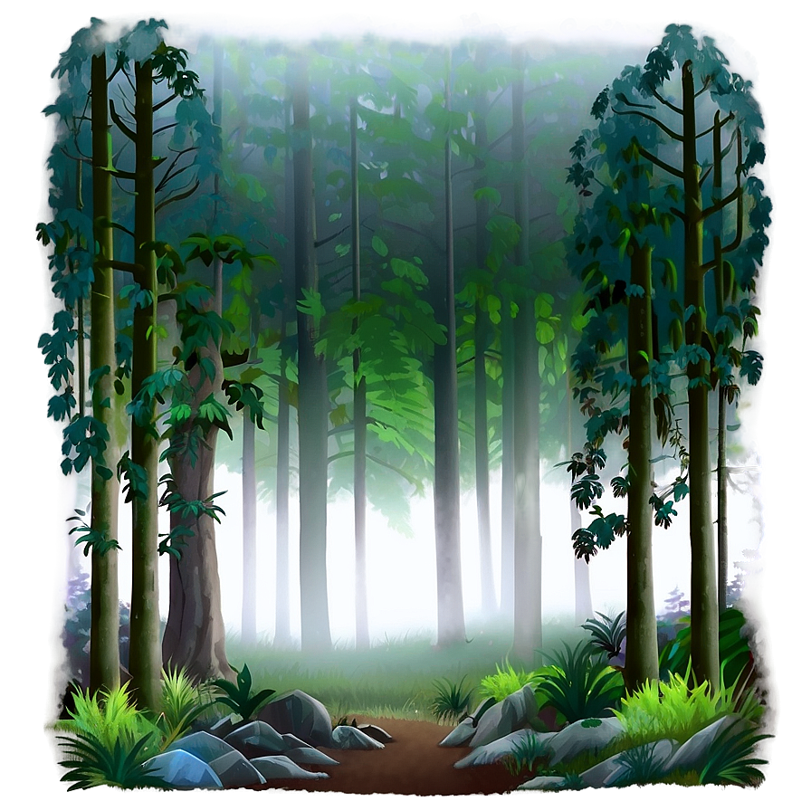 Forest Fog Png 05042024 PNG image