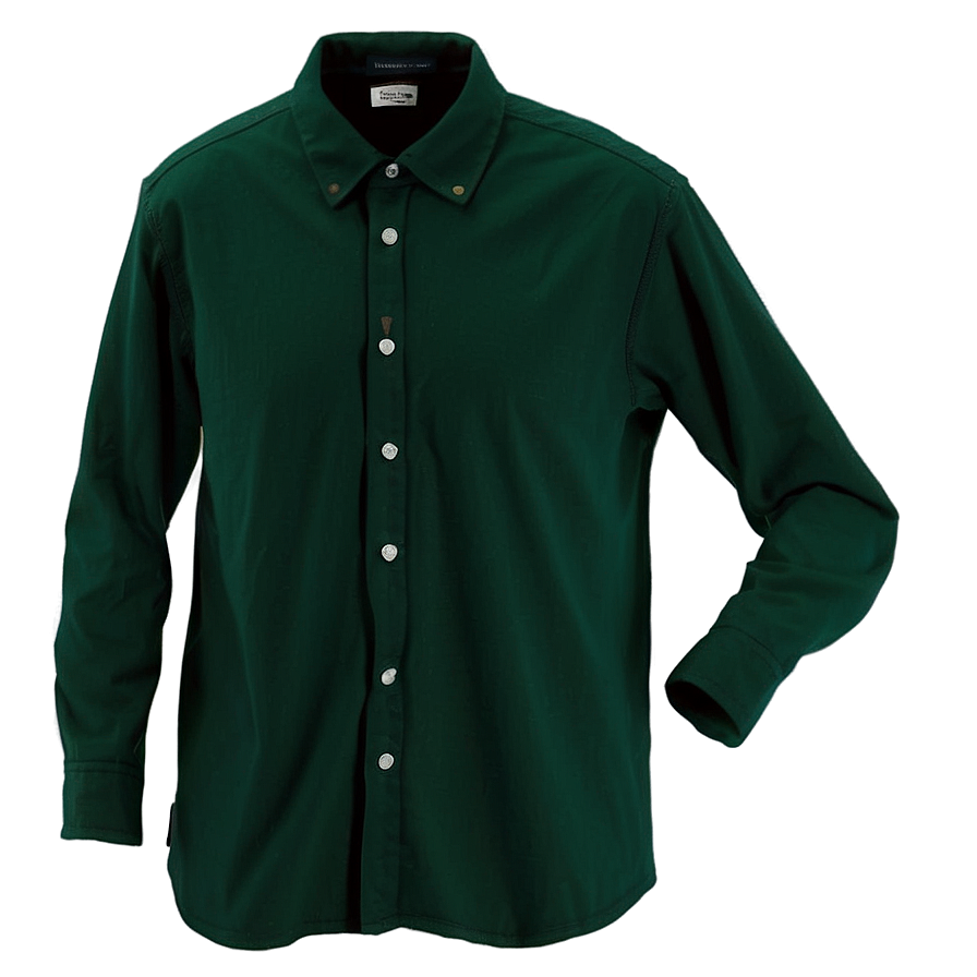 Forest Green Blank Shirt Png 06272024 PNG image