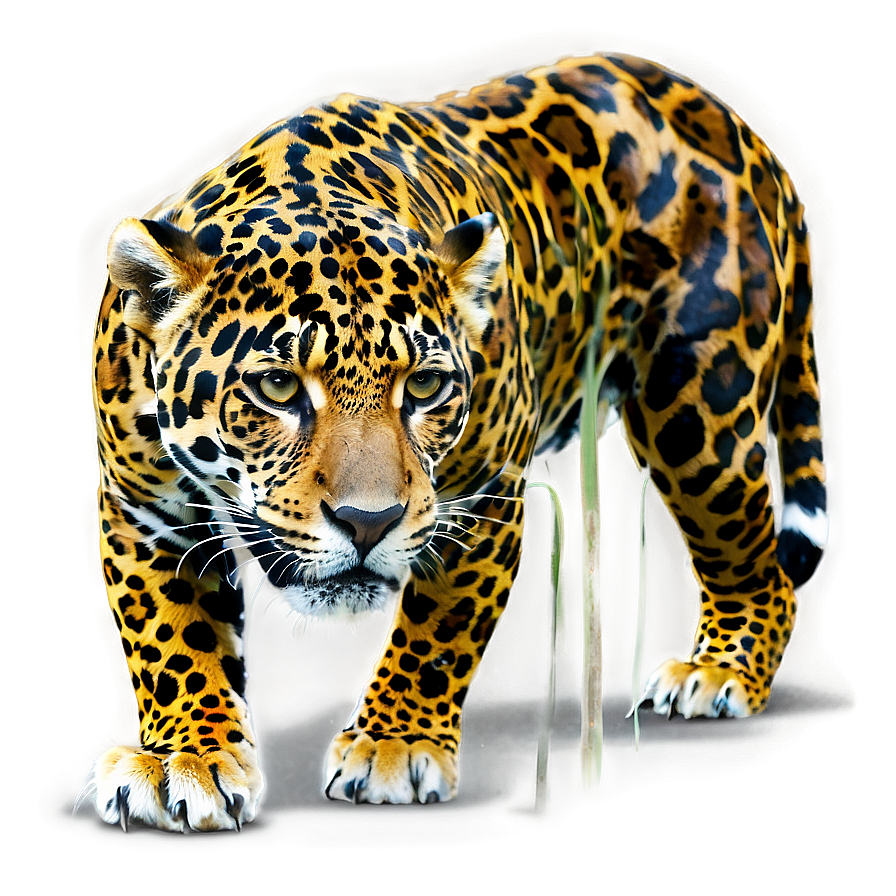 Forest Guardian Jaguar Png Bta PNG image