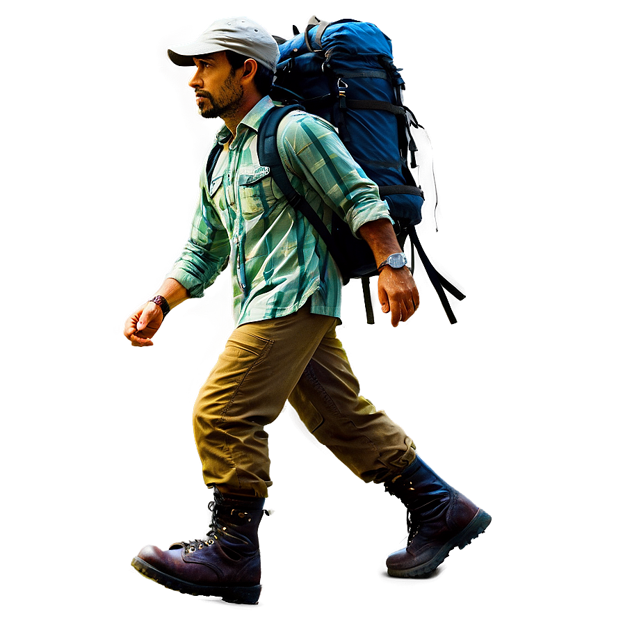 Forest Hiker Png 06262024 PNG image