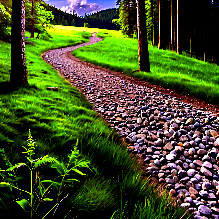 Forest Path Gravel Png Kgw PNG image