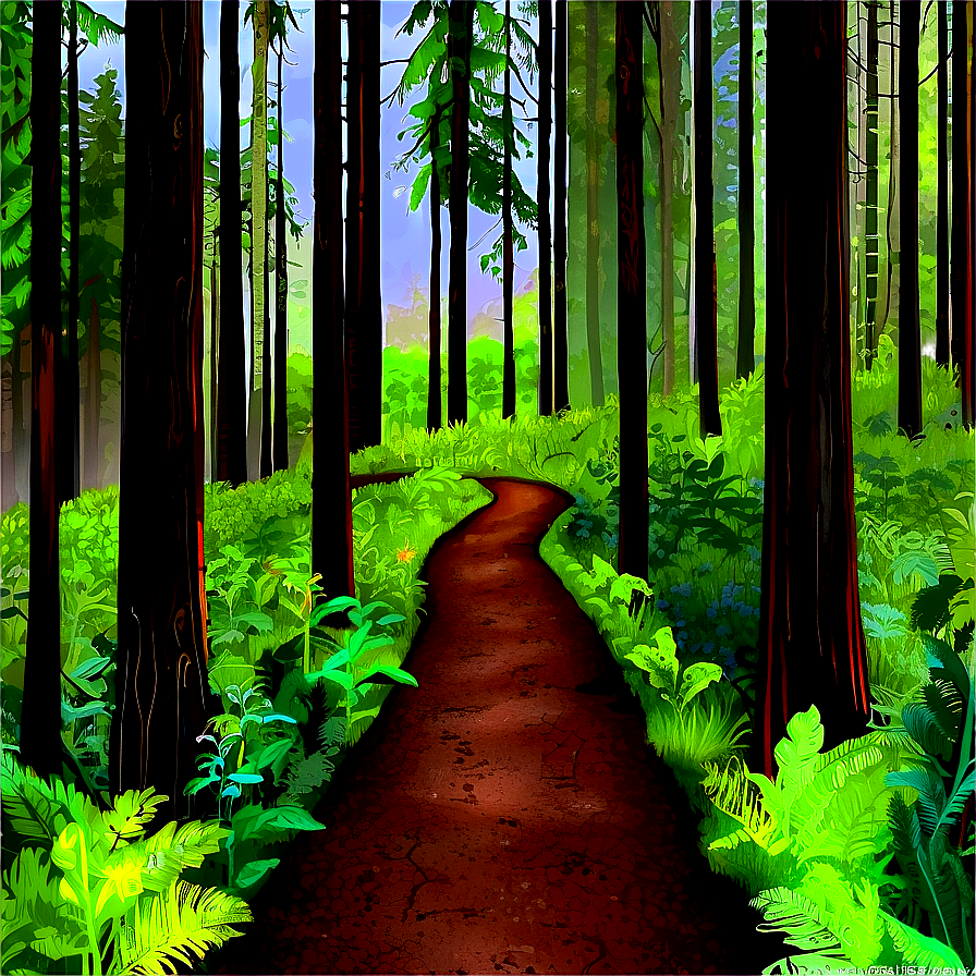 Forest Trail Oh The Places You'll Go Png 67 PNG image