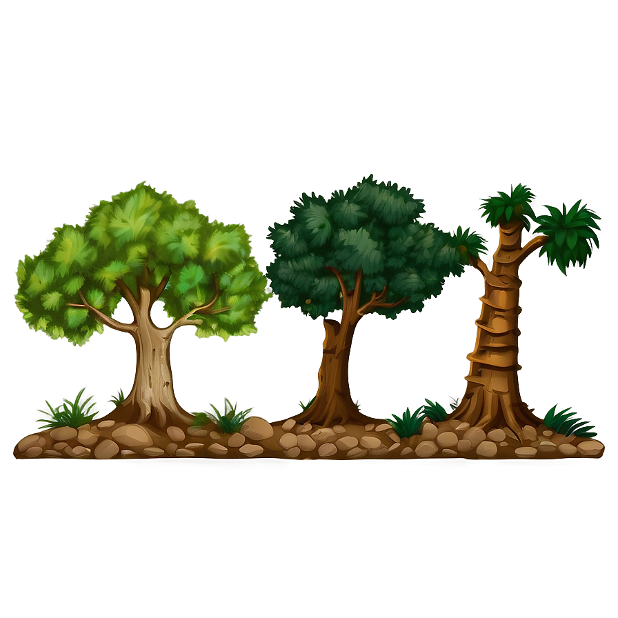 Forest Tree Elevation Png 06262024 PNG image