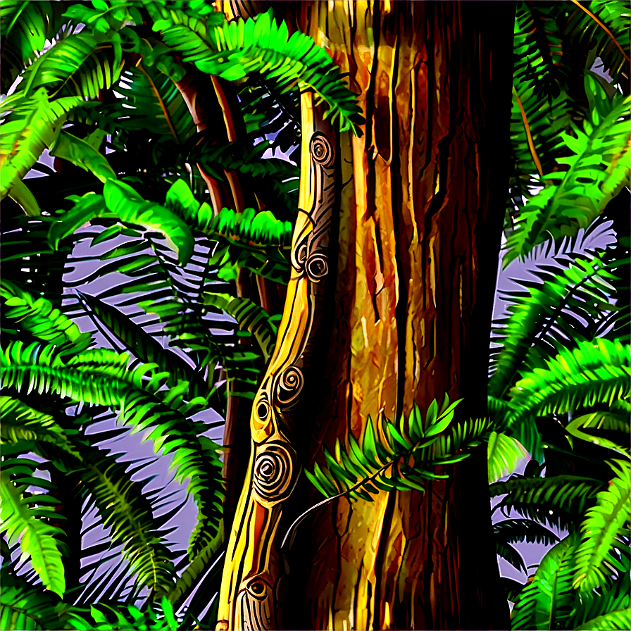 Forest Tree Trunk Png 05242024 PNG image