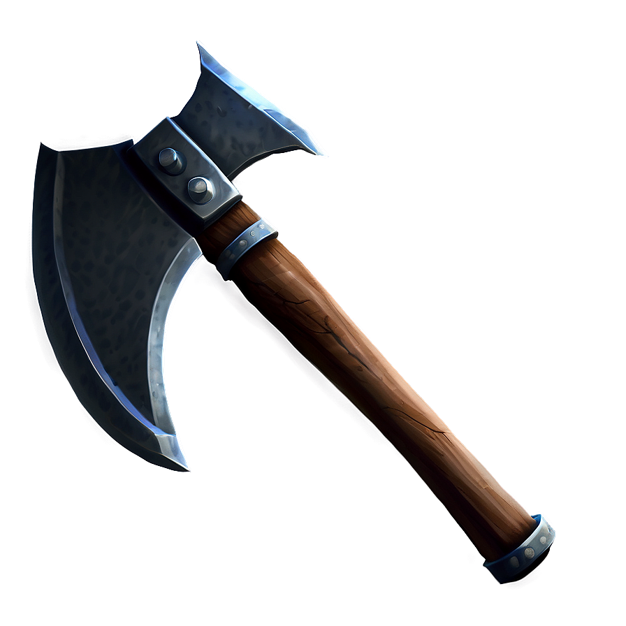 Forged Battle Axe Png 73 PNG image