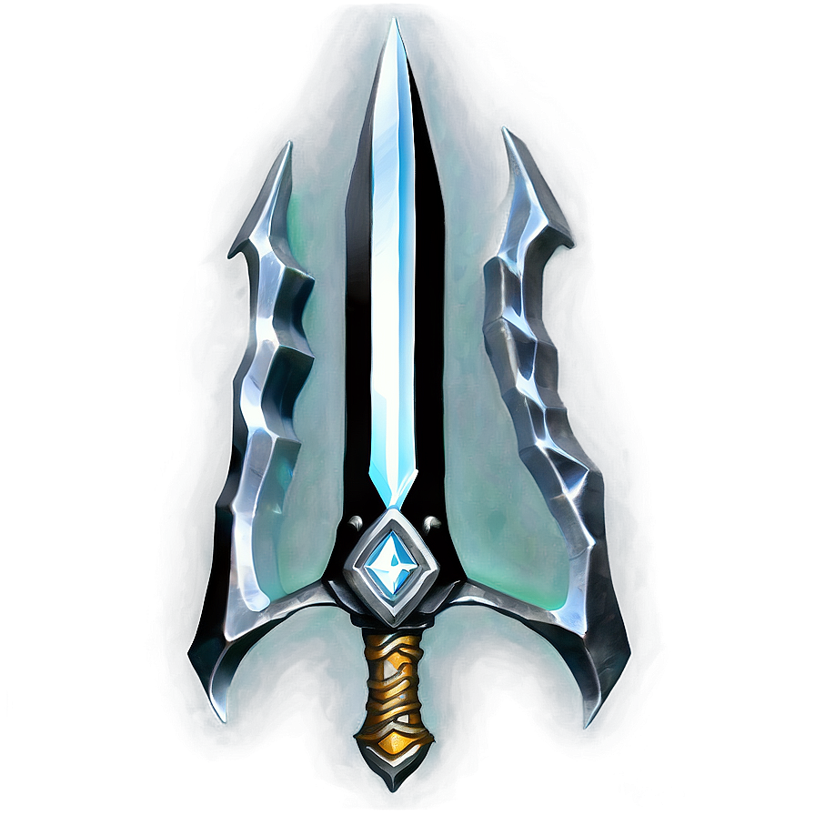 Forged Diamond Sword Png Oed PNG image