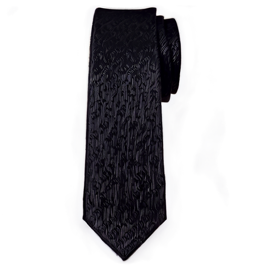 Formal Black Necktie Png Lgl PNG image