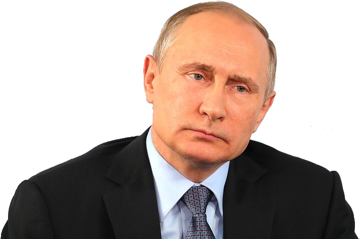 Formal Portrait Vladimir Putin PNG image