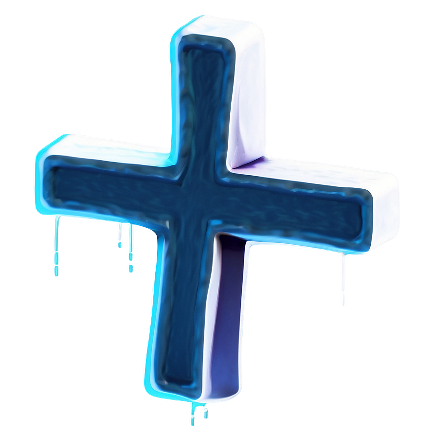 Formed Cross Outline Png Pbb PNG image