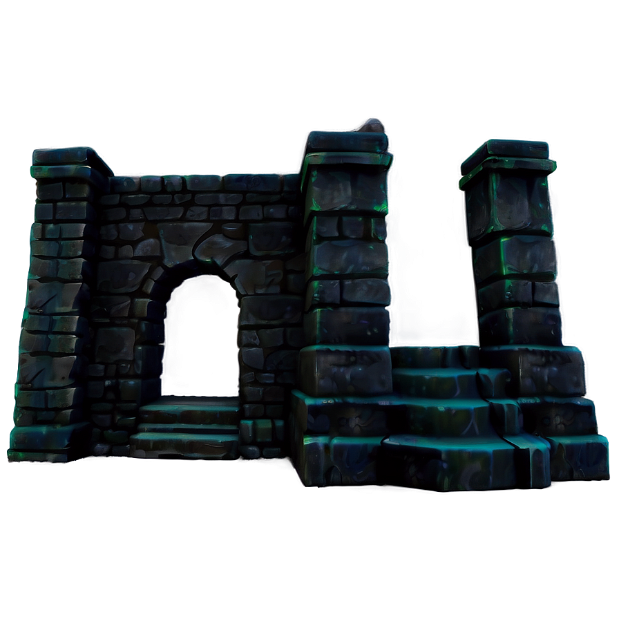 Forsaken Dark Ruins Png Yfa PNG image