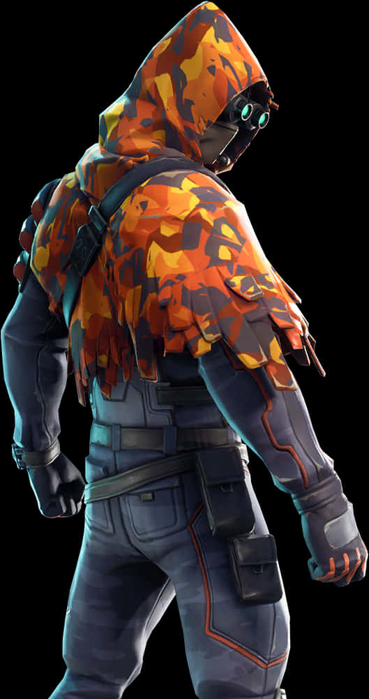 Fortnite Abstract Assassin Skin PNG image