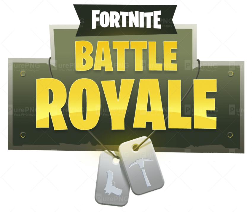 Fortnite Battle Royale Logo PNG image