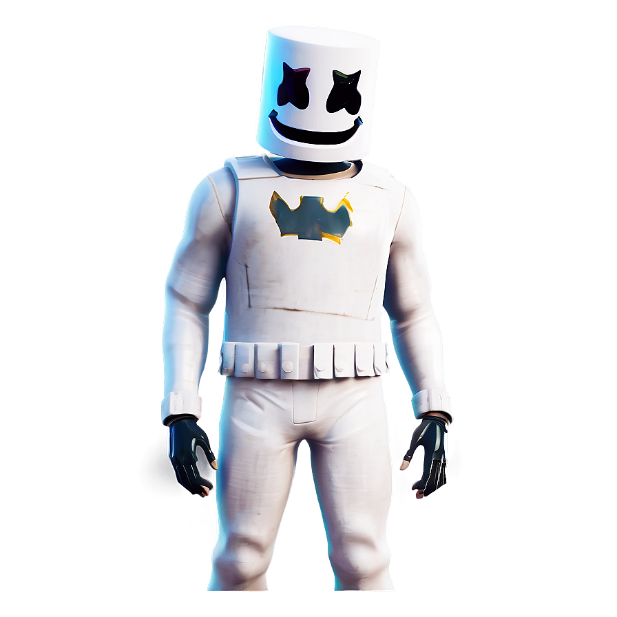 Fortnite Battle Royale Marshmello Png 06252024 PNG image