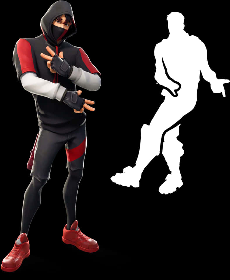 Fortnite Character Iconic Pose PNG image