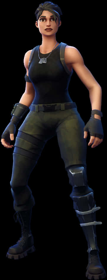 Fortnite Commando Skin Character PNG image