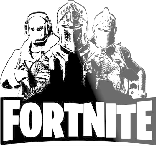 Fortnite Game Characters Logo PNG image