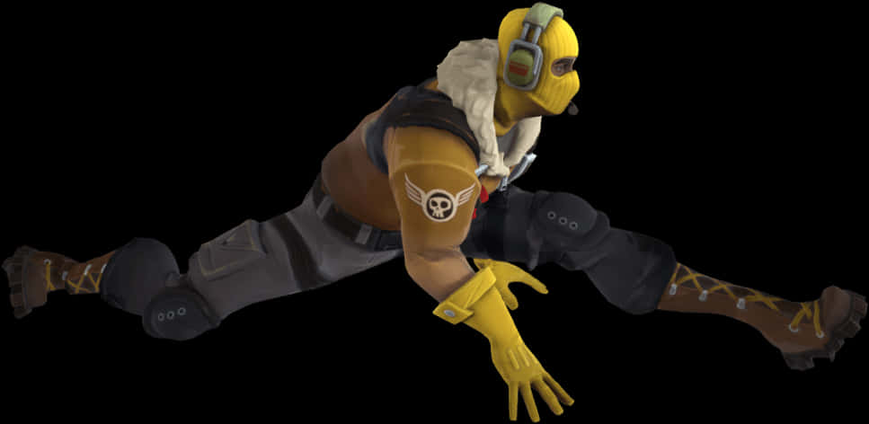 Fortnite Hazard Agent Character Pose PNG image